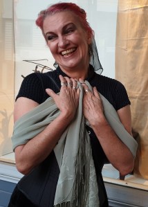 Jaqi portrait laughing shucks